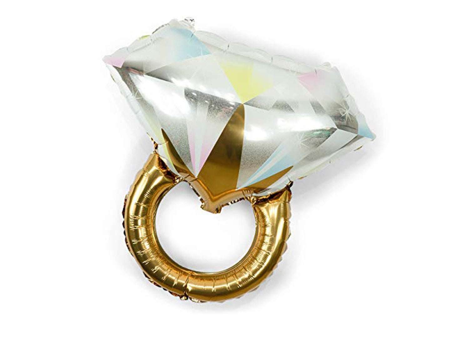 Diamond Ring Balloon – Ships Same Day, Perfect for Bridal & Valentine’s Decor