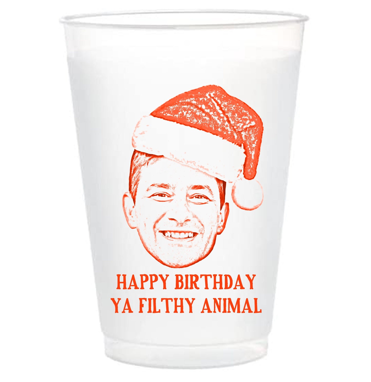 Ugly Sweater Holiday Cups – Custom Frosted Cups for Family Christmas Parties
