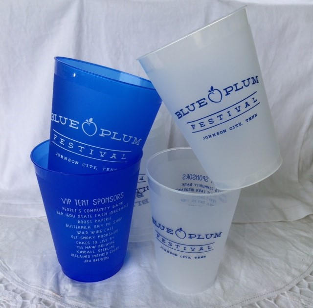 16oz Frosted Wedding Cups – Custom Party Drinkware for Events or Receptions