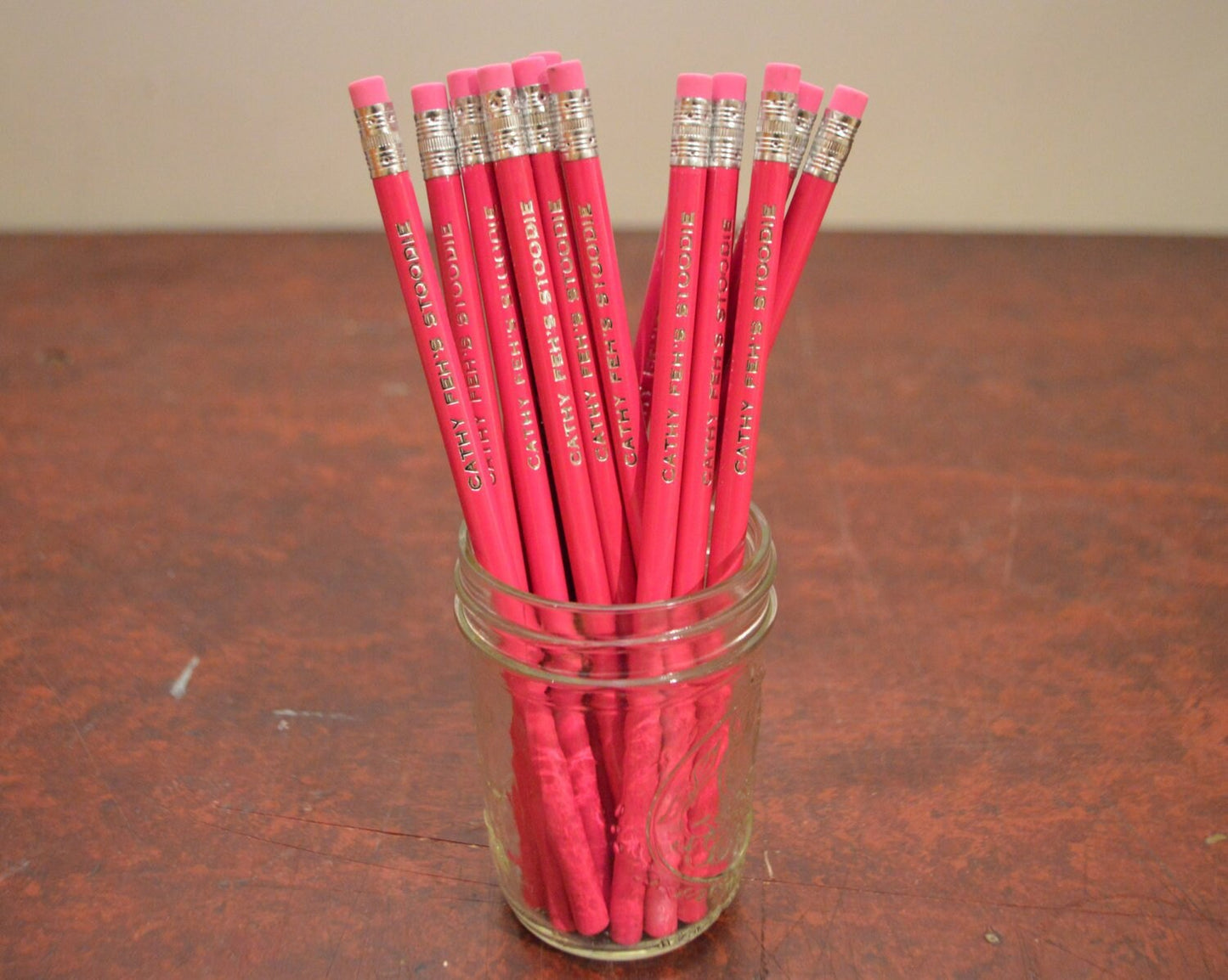 FREE Personalization Pencil Set – Custom Engraved Gift for Parties | Set of 15