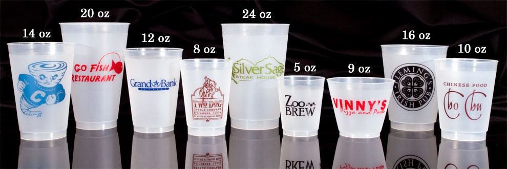 24oz Custom Plastic Cups – Personalized for Weddings, Corporate Events, or Parties