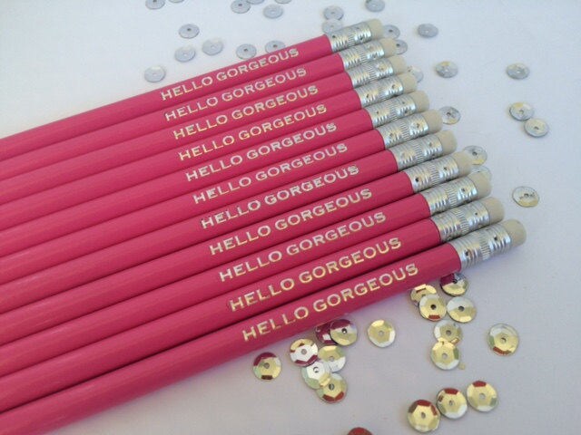 Personalized Engraved Pencil Set – Custom Gift for Teachers, Students, or Holidays