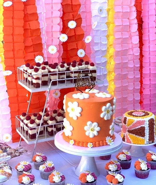 Paper Party Garland – Birthday & Baby Shower Streamer Banner