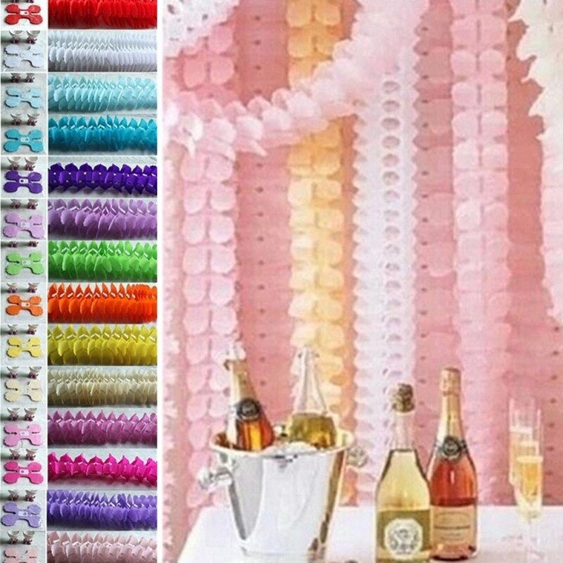 Birthday Party Garland – Streamer Banner for Weddings, Showers & Celebrations