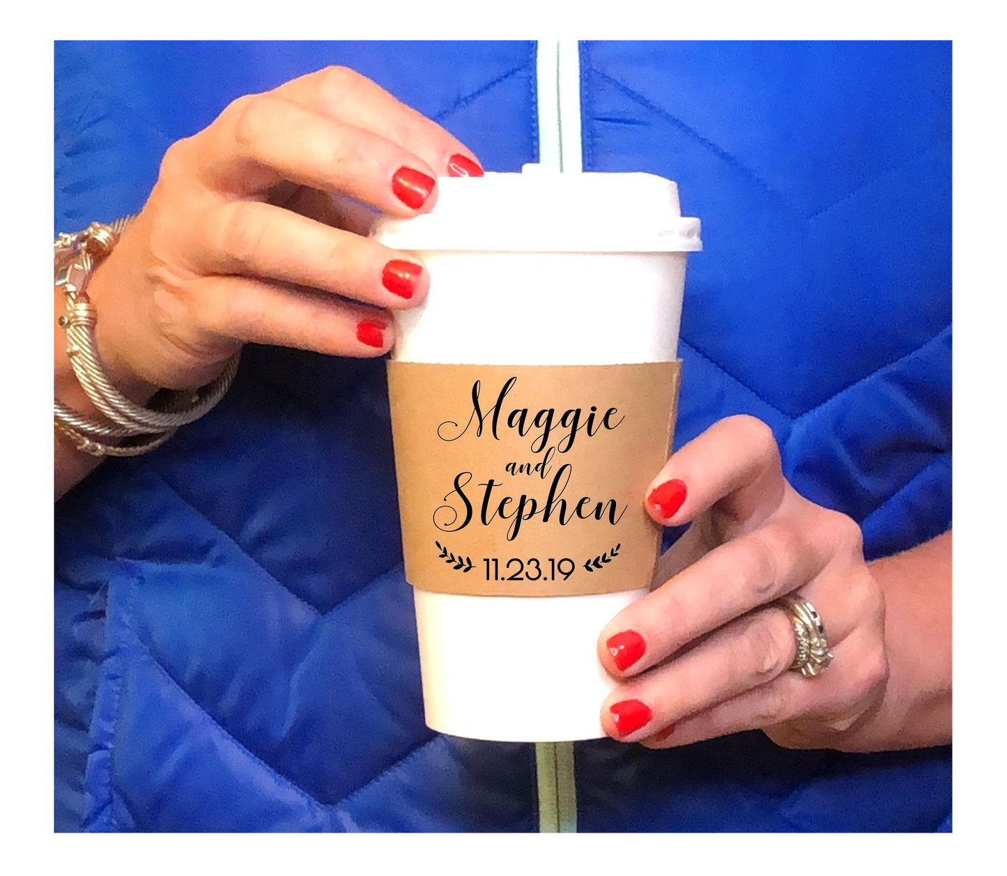 Custom Logo Coffee Cups – Paper Cups for Weddings, Buffets, or Office Events