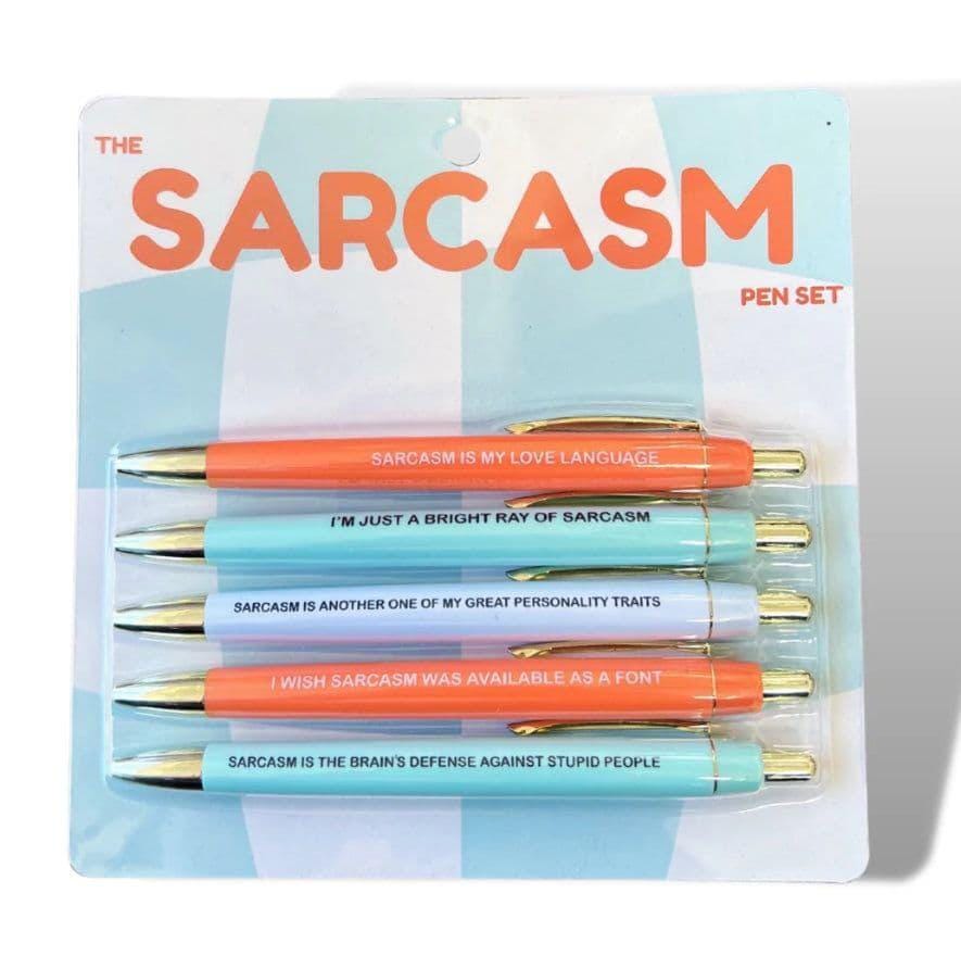 Sarcasm Pen Set – Witty & Snarky Writing Gift