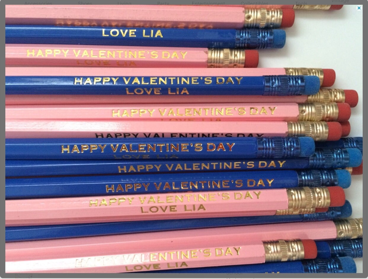 Personalized Engraved Pencil Set – Custom Gift for Teachers, Students, or Holidays