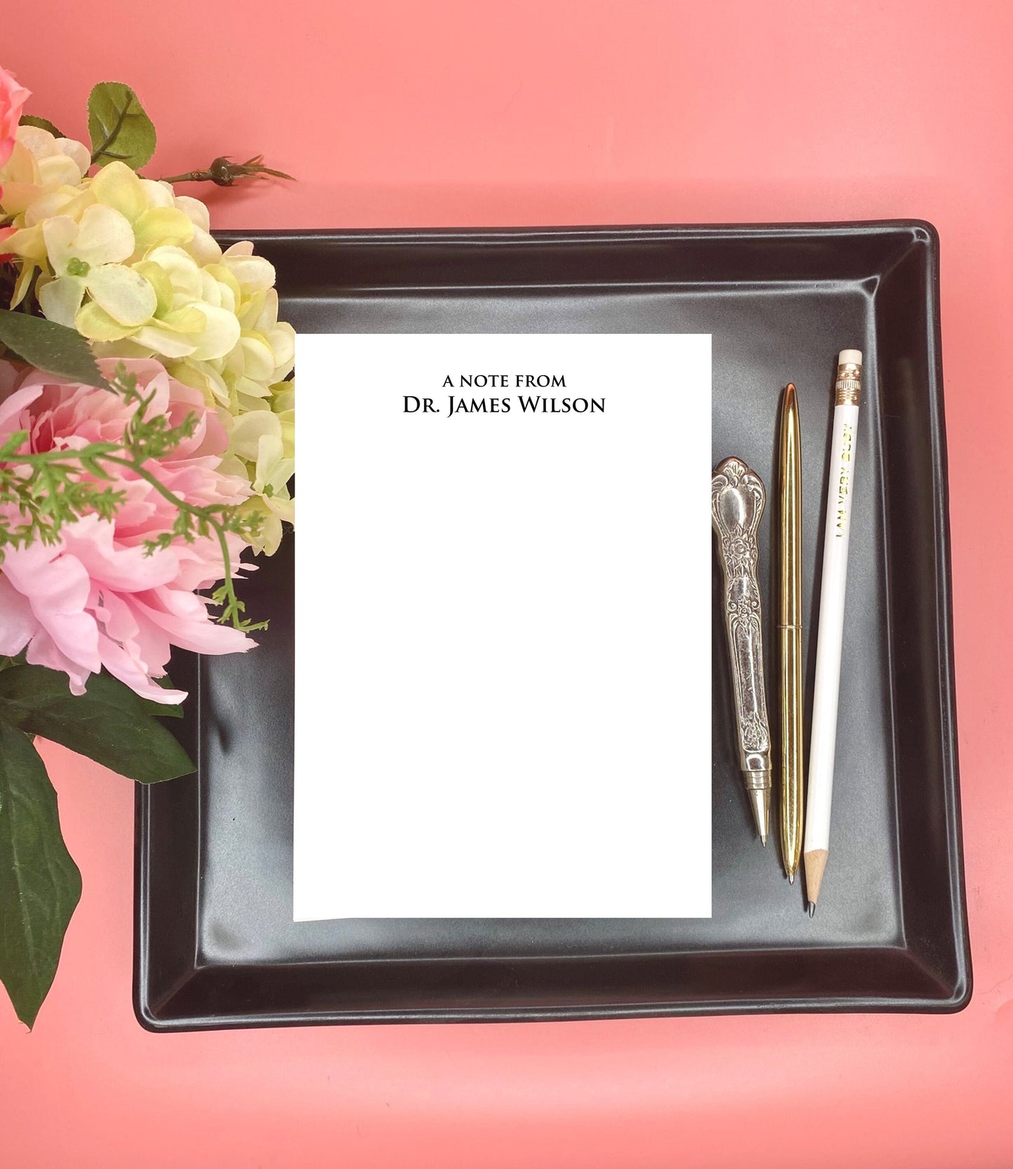 Personalized Name Notepad – Gift for Teachers or Professionals