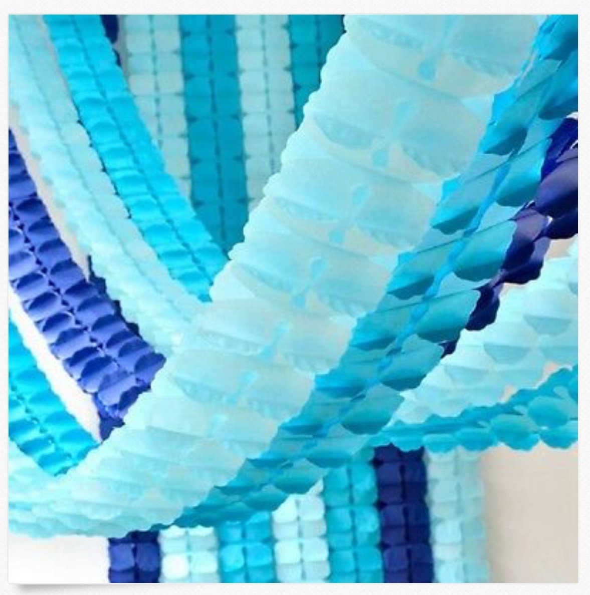 Birthday Party Garland – Streamer Banner for Weddings, Showers & Celebrations
