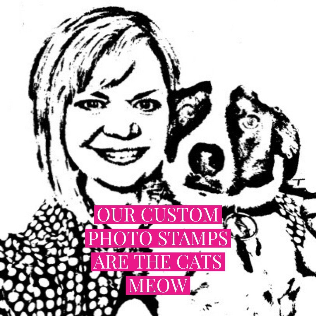 Photo Stamp – Custom Self-Inking Stamp for Pictures, Addresses, or Events