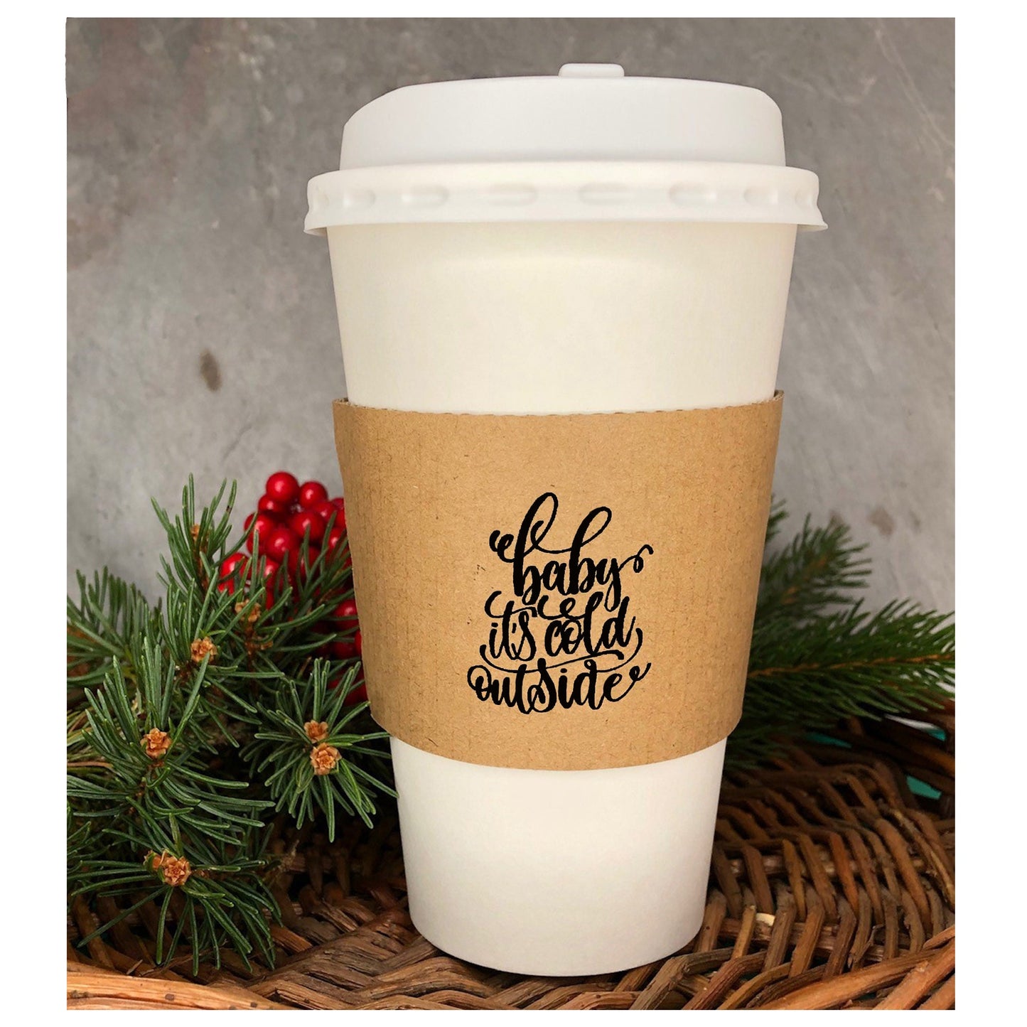 Custom Logo Coffee Cups – Paper Cups for Weddings, Buffets, or Office Events
