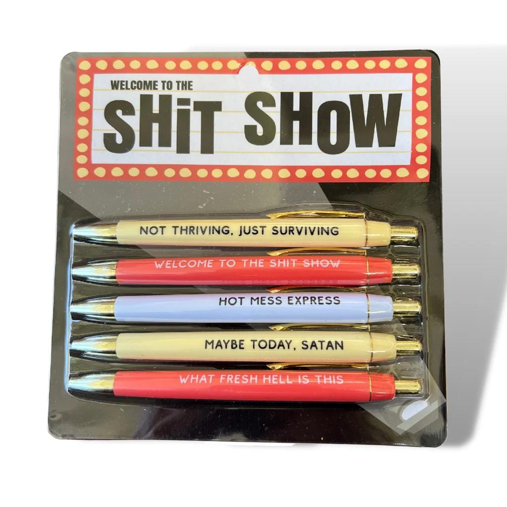 Welcome to the Shit Show – Funny Novelty Pen Set