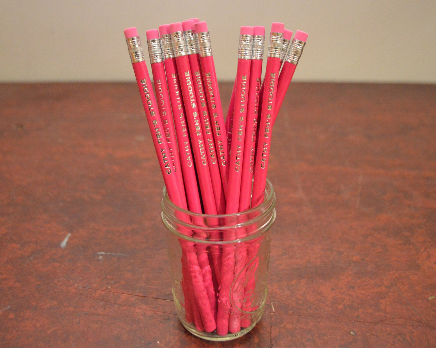 Personalized Engraved Pencil Set – Custom Gift for Teachers, Students, or Holidays