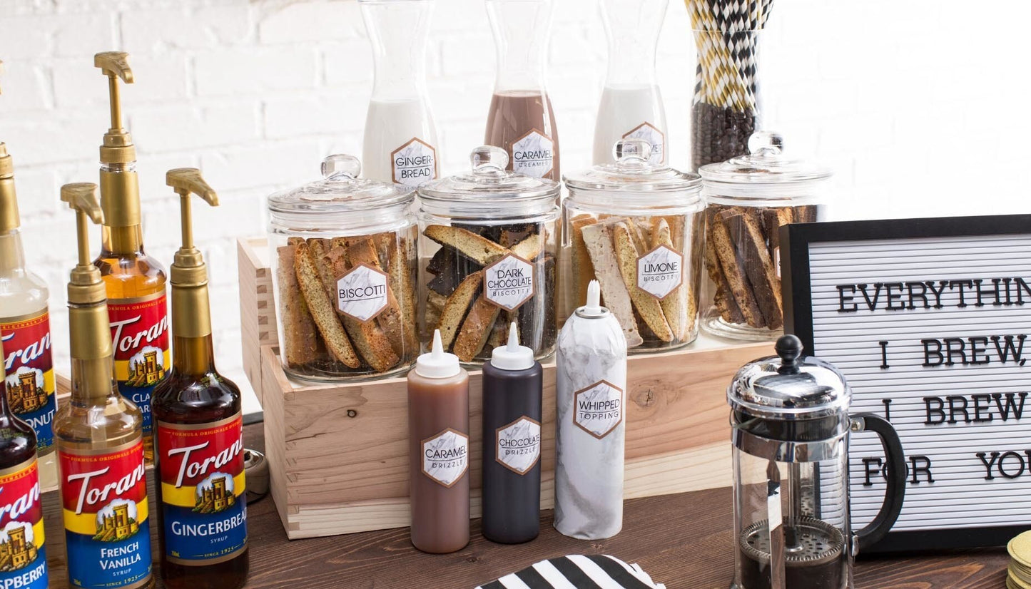 Custom Paper Coffee Cups – Personalized for Weddings or Coffee Stations