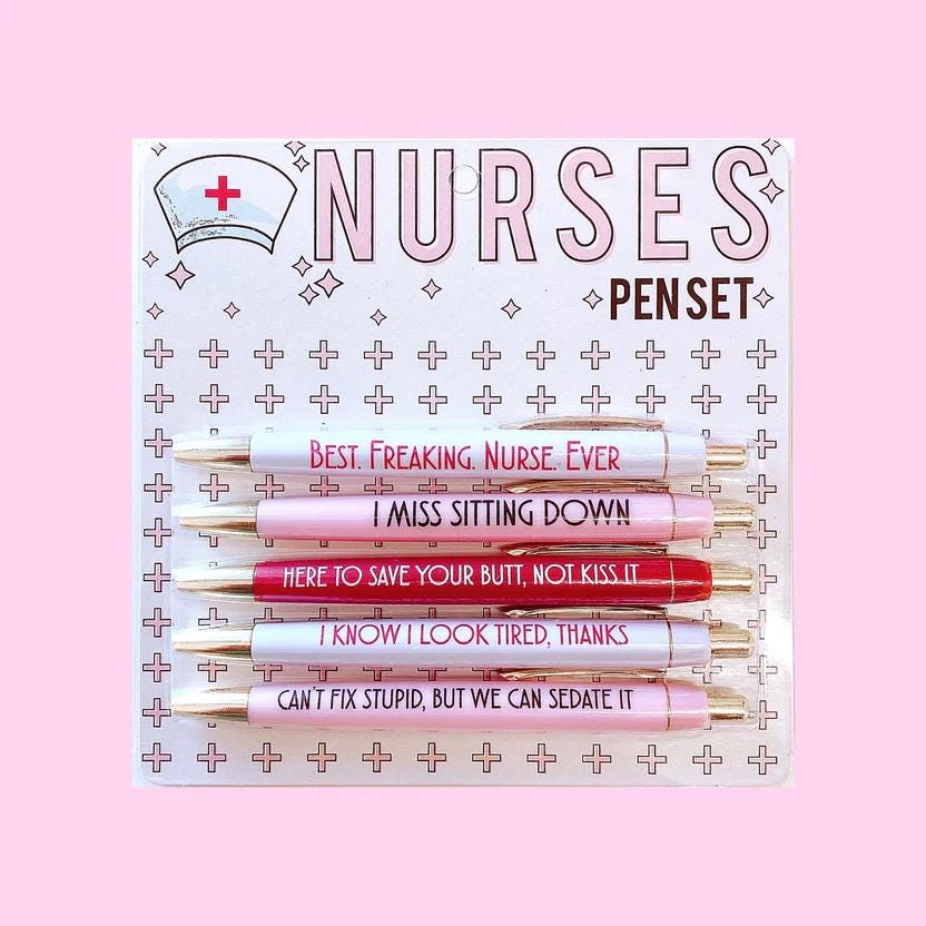 Nurses Pen Set – Custom Writing Set for Healthcare Heroes