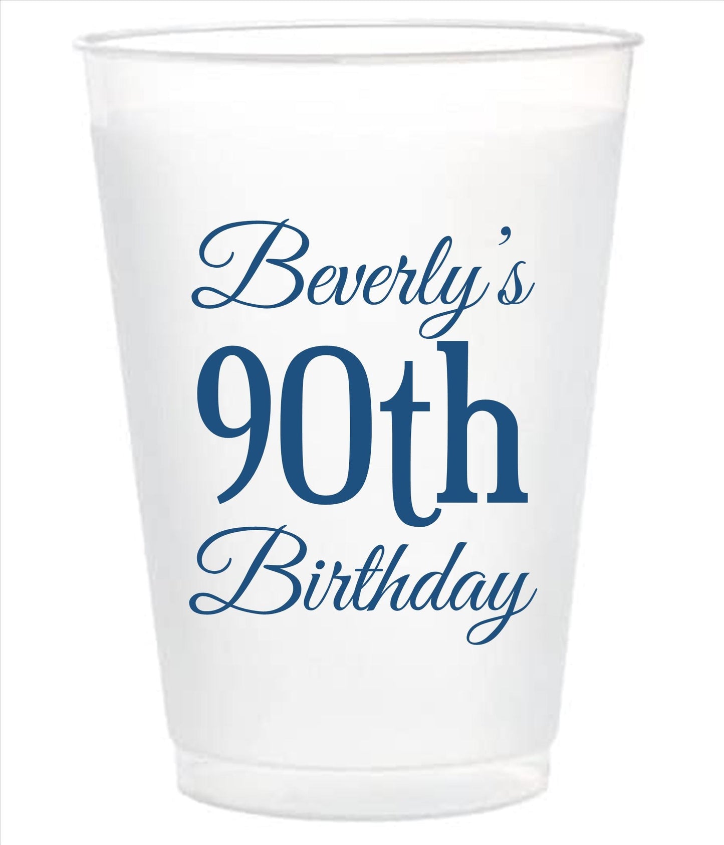 Personalized Wedding Cups, Frosted Cup, Shatterproof Frost Cups, Wedding Toast Cup, Custom Reception Bar Cups, Monogram Cups, Family Reunion