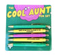 Cool Aunt Pen Set – Funny & Fierce Gift for Your Favorite Relative