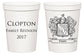 Monogrammed Frost Flex Cups – Personalized Wedding or Shower Drinkware