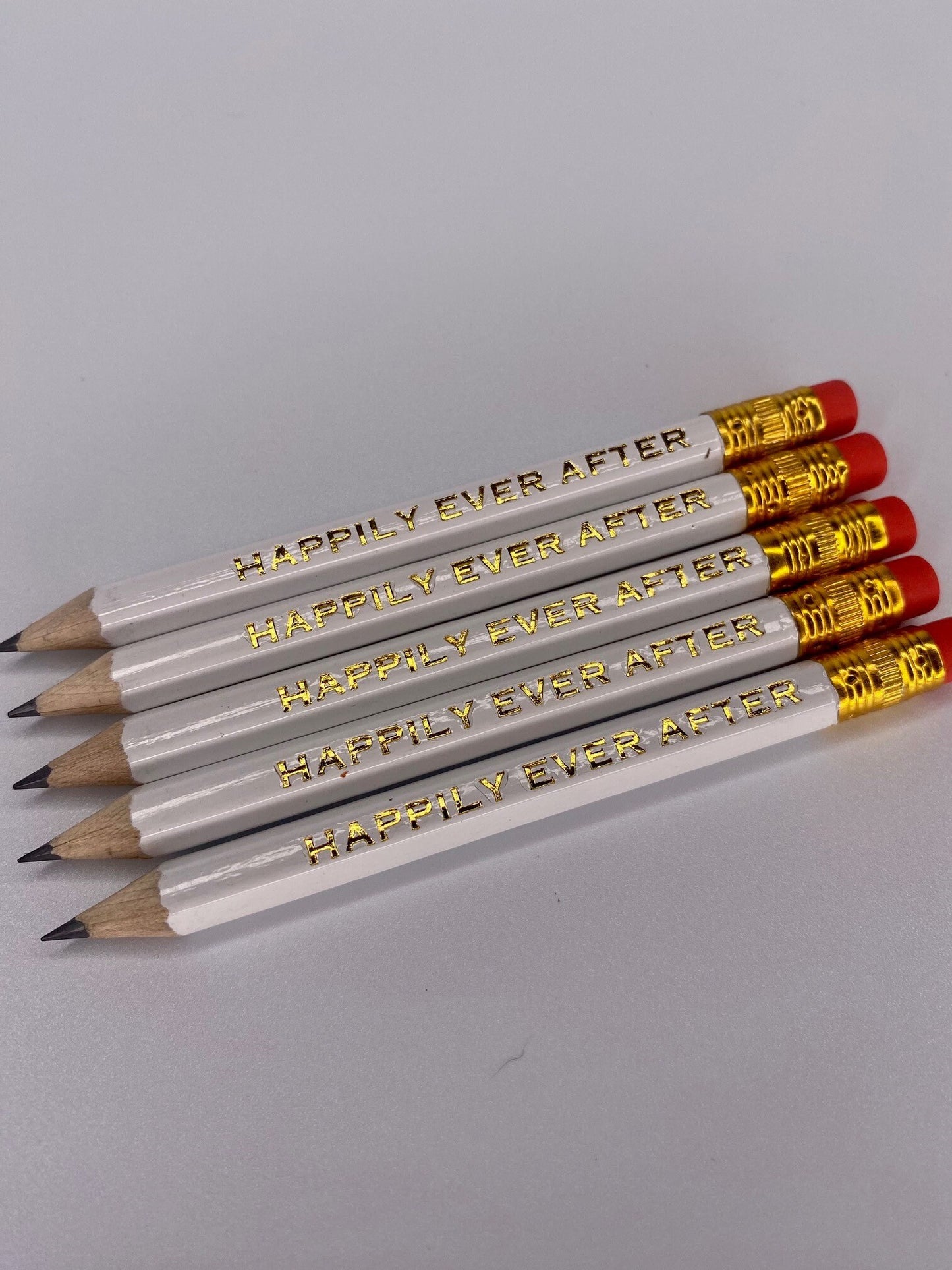 Baby Shower Pencil Favors – Custom Engraved Pencils for Games or Gifts