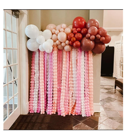 Fiesta Streamer Backdrop – Cinco de Mayo or Bachelorette Party Decor