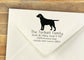 Labrador Dog Stamp – Custom Return Address for Dog Lovers