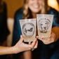Custom Pet Wedding Cups – Frosted Flex Cups for Receptions or Animal Lovers