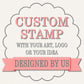 Photo Stamp – Custom Self-Inking Stamp for Pictures, Addresses, or Events