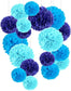 Streamer Flower Garland – Fiesta or Bridal Shower Hanging Decor