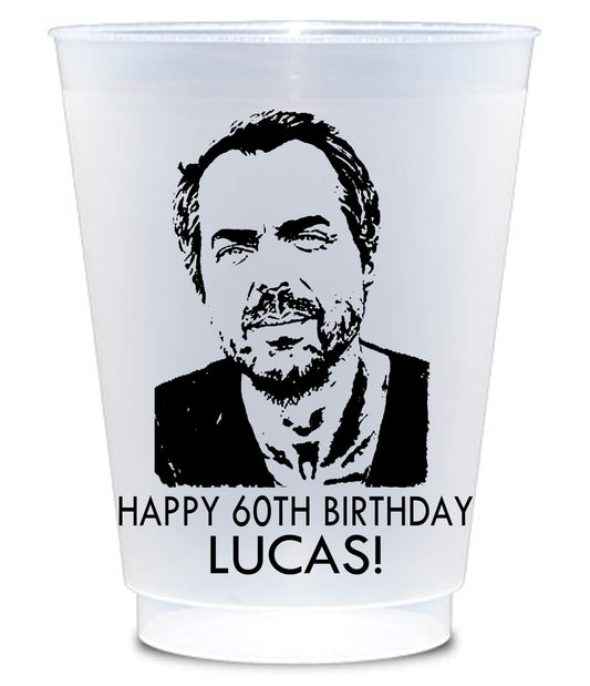 Custom Pet Wedding Cups – Frosted Flex Cups for Receptions or Animal Lovers