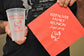Custom Wedding Toast Cups – Frosted Monogram Cups for Reception & Family Events