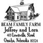 Farm Logo Stamp – Custom Rubber Stamp with Animal, Cow, or Barn Design
