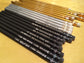 Divergent & Minecraft Themed Name Pencils – Set of 12 Gold Foil Personalized Pencils