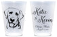 Custom Pet Wedding Cups – Frosted Flex Cups for Receptions or Animal Lovers