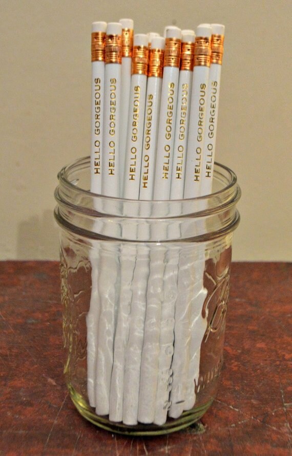Holiday Pencil Pack – Custom Engraved Set of 12 Stocking Stuffers