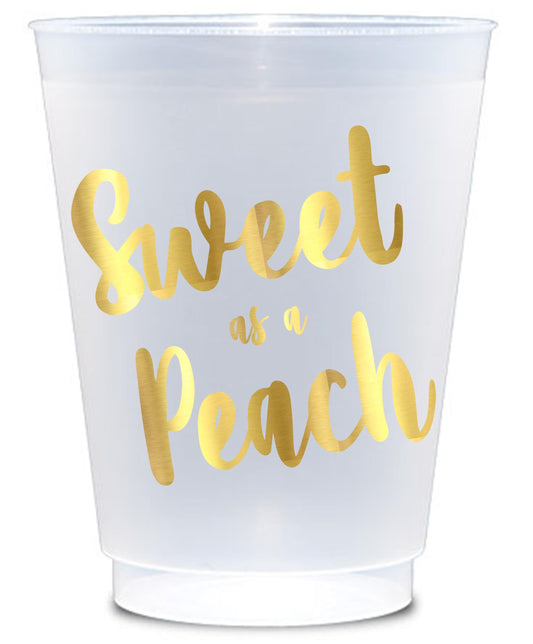 Monogram Frost Flex Cups – Personalized Wedding or Party Drinkware Set