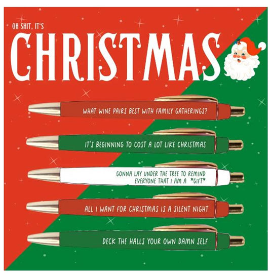 Christmas Pen Set – Festive Stationery for Holiday Gifting