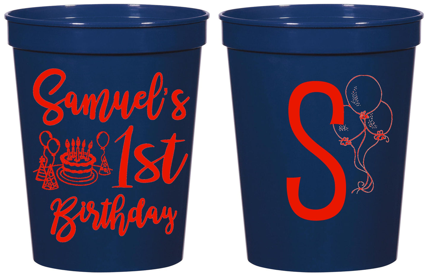Stadium Cup 2-Color Print Upgrade – Add Two Colors to Your Custom Design
