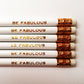Engraved Crossword Pencil Set – Perfect Gift or Stocking Stuffer | Set of 12