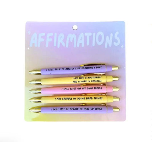Affirmation Pen Set – Daily Inspiration in Every Scribble