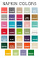 Personalized Cocktail Napkins – Custom Monogrammed Napkins for Weddings & Events