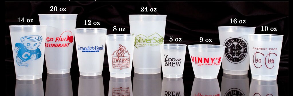 Custom Frost Flex Party Cups – Personalized for Weddings, Bachelorettes & Birthdays