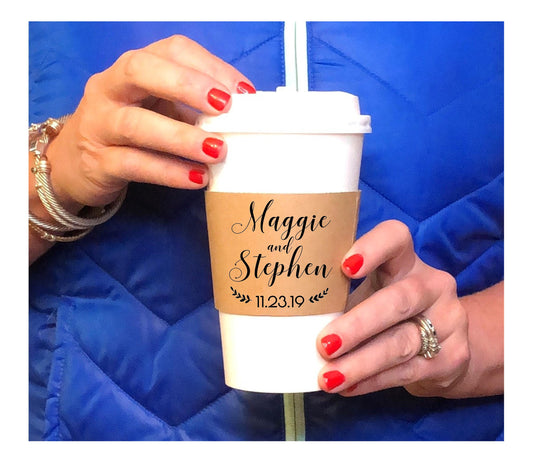 Holiday Paper Coffee Cups – Custom Cups for Christmas, Teachers, or Events