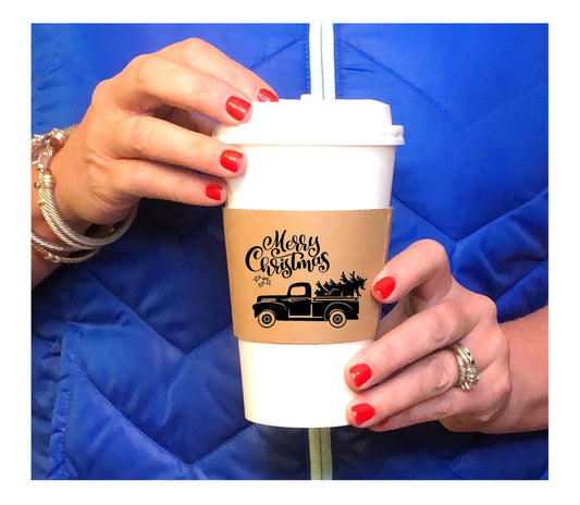 Wedding Coffee Bar Cups – Personalized Paper Cups for 'The Perfect Blend' Theme
