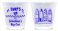 Custom Pet Portrait Cups – Personalized Frosted Cups with Pet Illustration for Weddings