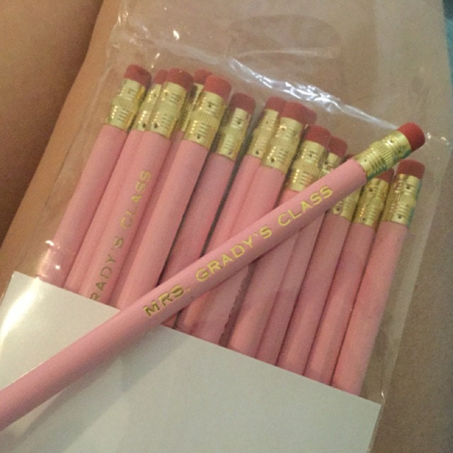 Engraved Crossword Pencil Set – Perfect Gift or Stocking Stuffer | Set of 12