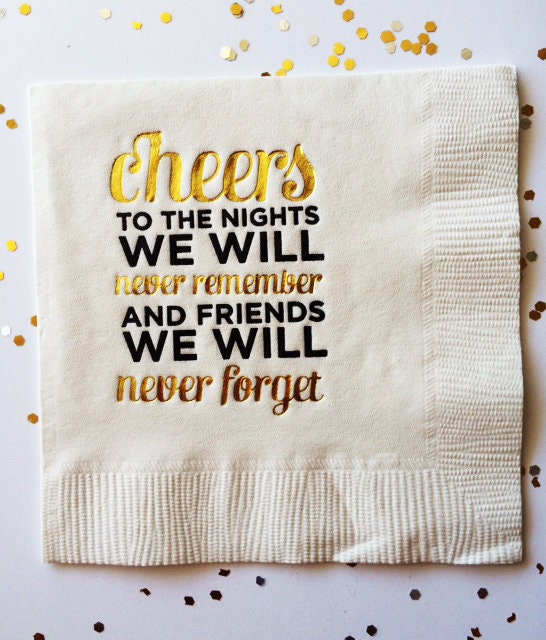 Custom Photo Cocktail Napkins – Full Color Wedding or Party Paper Napkins
