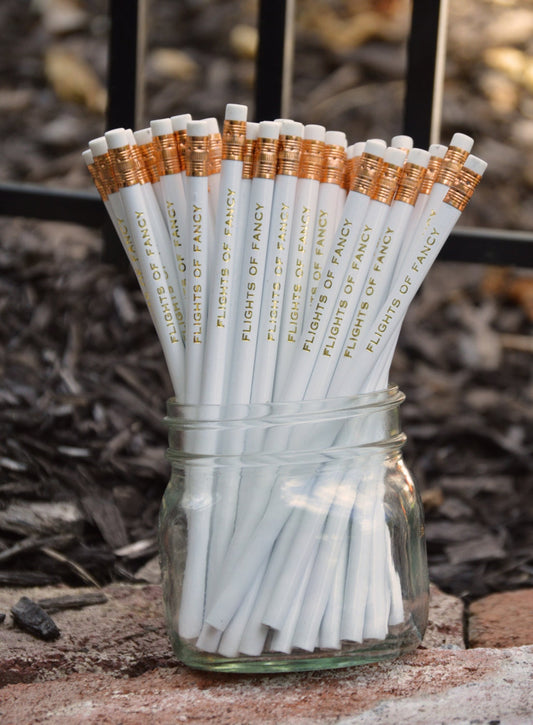 Engraved Crossword Pencil Set – Perfect Gift or Stocking Stuffer | Set of 12