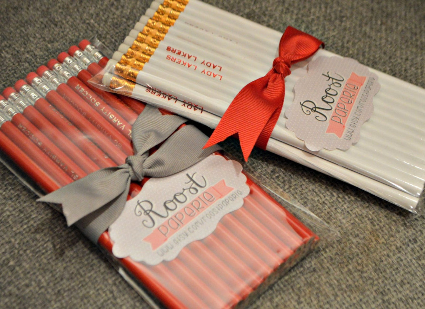 Engraved Crossword Pencil Set – Perfect Gift or Stocking Stuffer | Set of 12