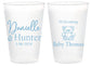 Oh Baby! Custom Baby Shower Cups – Shatterproof Drinkware for Boy or Girl Showers