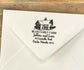 Farm Logo Stamp – Custom Rubber Stamp with Animal, Cow, or Barn Design